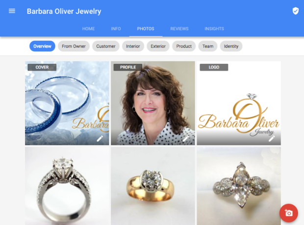 Barbara Oliver Jewelry Business Photos