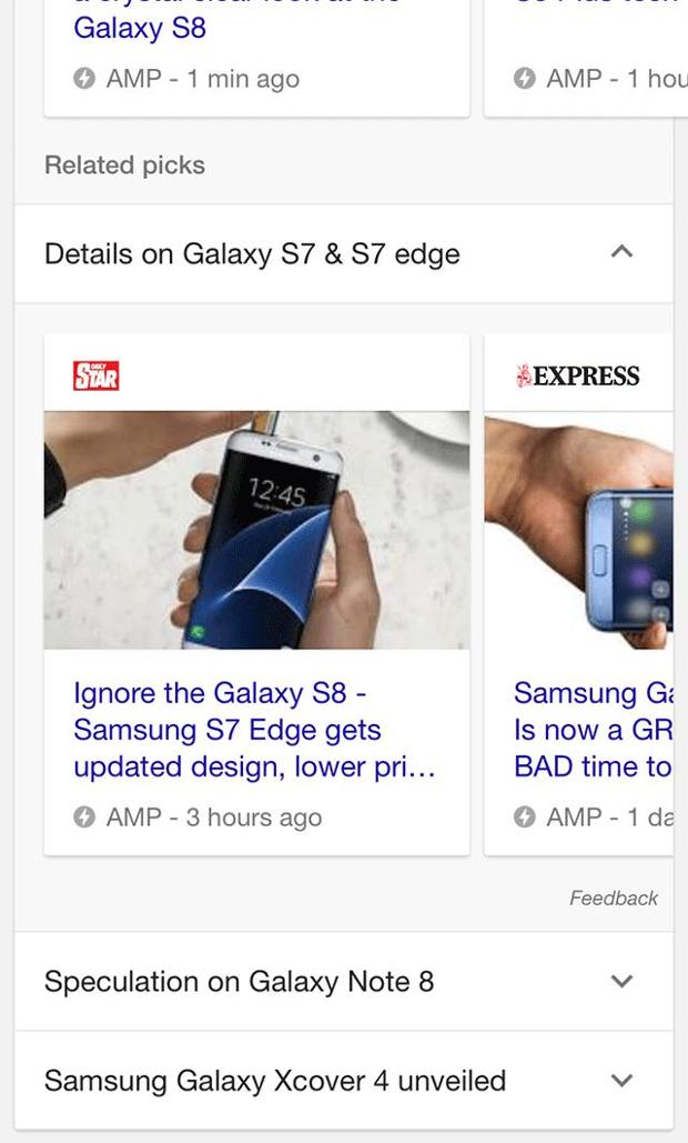 google top stories related picks expanded